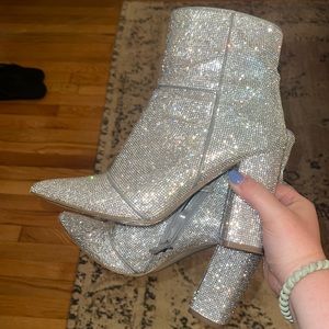 Steve Madden Rhinestone Booties